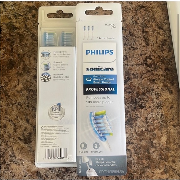 2 PACKS sonicare C3 replacement heads - Picture 2 of 2